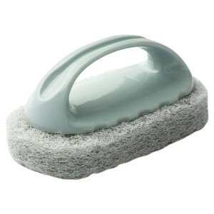 送料無料 キッチンたわし 単品 ハンドル付 ソフトタイプ たわし クリーニングブラシ ガスレンジ タイル 壁 浴室 水回り 取っ手付きクリーナー 掃除用品 日用雑貨 グリーン ピンク ブルー