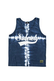 Subciety TIE DYE TANK TOP-GLORIOUS- NAVY