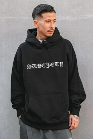 Subciety (サブサエティ) EMBROIDERY PARKA BLACK
