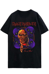 IRON MAIDEN UNISEX T-SHIRT: PIECE OF MIND MULTI HEAD EDDIE