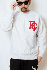 ANIMALIA (�A�j�}���A) 12oz HEAVY CREW NECK - Chenille GRAY