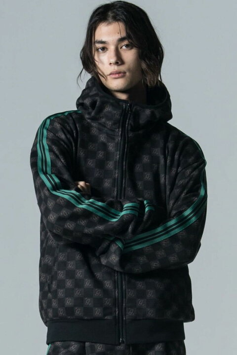 楽天市場】glamb (グラム) Monogram Hooded Jersey / モノグラム 