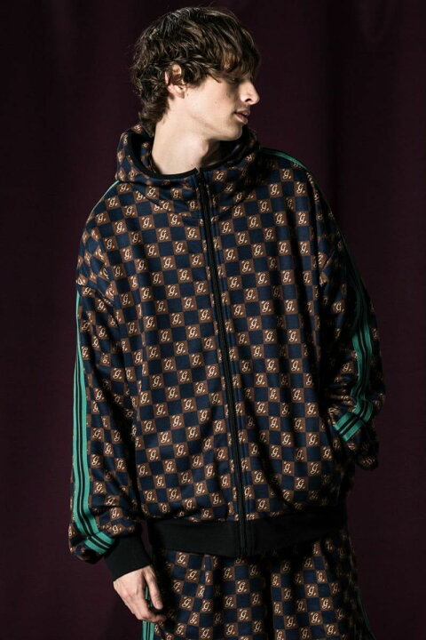 楽天市場】glamb (グラム) Monogram Hooded Jersey / モノグラム 