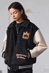 MISHKA (ミシカ) フェイクレザースタジアムジャケット