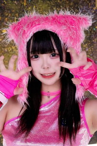 AIKA ELECTRONICS(�A�C�J�G���N�g���j�N�X) Fur cap Galaxy�yPINK�z