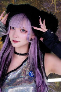 AIKA ELECTRONICS(�A�C�J�G���N�g���j�N�X) Fur cap Future�yBLACK�z