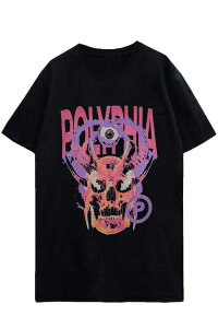 POLYPHIA UNISEX T-SHIRT: SKULL CIRCLE P