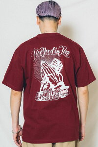 NineMicrophones (�i�C���}�C�N���t�H���Y) Pray with the microphone TEE BURGUNDY