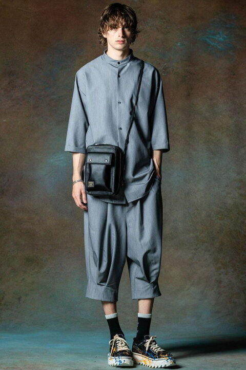 楽天市場】glamb (グラム) Stand Collar Monolith Shirt Set Up 