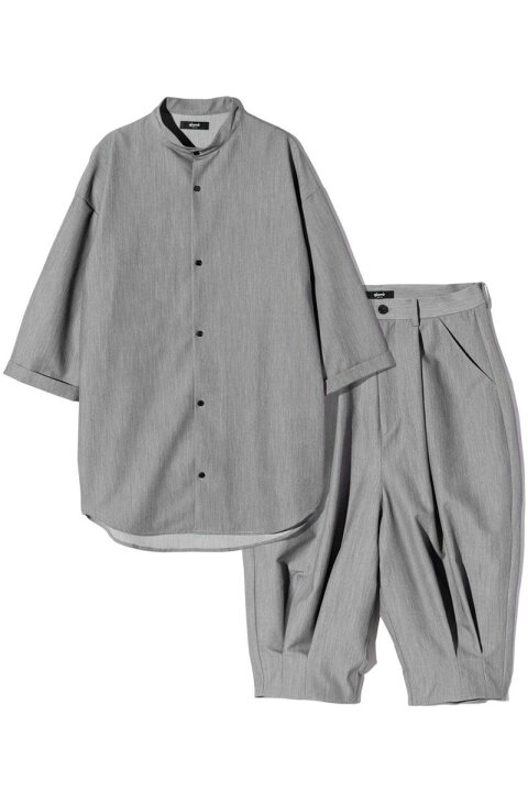 楽天市場】glamb (グラム) Stand Collar Monolith Shirt Set Up 