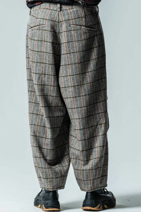 楽天市場】glamb(グラム) Glen Check Wide Pants / グレンチェック 