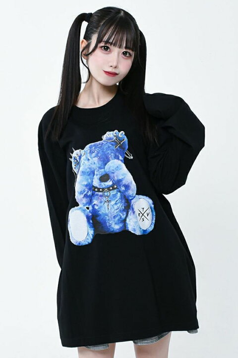 楽天市場】TRAVAS TOKYO(トラバストーキョー) クマロンT Black×Blue 