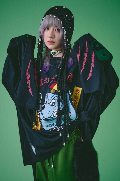 楽天市場】GALFY(ガルフィー) 霊幻犬(キョンシー犬)Tee - BLACK 