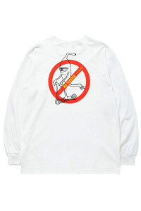 TOY MACHINE (�g�C�}�V�[��) NO SCOOTER LONG TEE - White