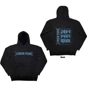 LINKIN PARK Unisex Pullover Hoodie: Meteora Portraits - CHARCOAL GREY
