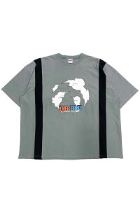 over print (�I�[�o�[�v�����g) Cloud Tee - chacoal