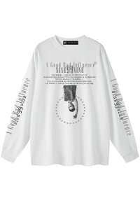 A Good Bad Influence (�A�O�b�h�o�b�h�C���t���G���X) 99 CIRCLE STAR L/S T-SHIRT - White