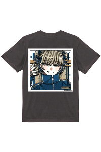SCENE TOKYO (�V�[���g�E�L���E) up hair girl tee - Chacoal