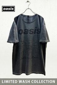 OASIS バンドTシャツ ユニセックス: Definitely Maybe Line Drawing - Wash Collection