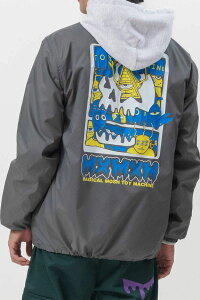 TOY MACHINE x MxMxM �gMAGICAL MOSH TOY MACHINE�h COACH JKT - Gray