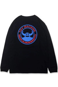 TOY MACHINE x MxMxM �gMAGICAL MOSH TOY MACHINE�h LONG TEE - Black