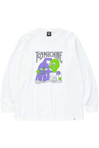 TOY MACHINE(�g�C�}�V�[��) I'M WITH STUPID LONG TEE - White