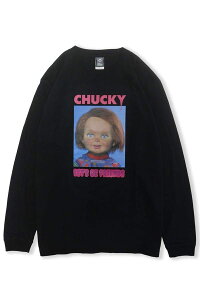 MAGICAL MOSH MISFITS (�}�W�J���E���b�V���E�~�X�t�B�b�c)CHUCKY x MxMxM �gLET'S BE FRIENDS�h - Black