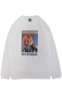 MAGICAL MOSH MISFITS (�}�W�J���E���b�V���E�~�X�t�B�b�c)CHUCKY x MxMxM �gLET'S BE FRIENDS�h - White