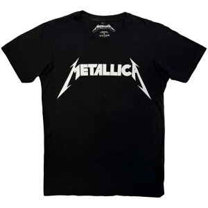 METALLICA Unisex Premium Carbon �o���hT�V���c: Logo (Black)