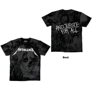 METALLICA �o���hT�V���c ���j�Z�b�N�X: Justice (Black) (Wash Collection) (Back Print)