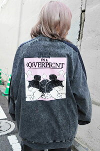 over print (�I�[�o�[�E�v�����g) Above Jacket - Chacoal