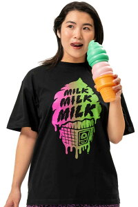 MAGICAL MOSH MISFITS(�}�W�J���E���b�V���E�~�X�t�B�b�c) MILK MILK MILK TEE - Green