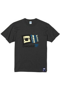 over print (�I�[�o�[�E�v�����g) PC Tee - Chacoal