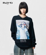 チェンソーマン×glamb(グラム) Reze Cutsew / レゼ カットソー - Black