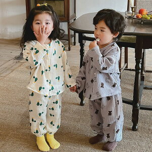 送料無料 キッズ パジャマ 長袖 長ズボン 部屋着 ルームウェア 上下 2点セット 女の子 春 夏 秋 夏祭り 子供 キッズ用 ジュニア 薄手 子供 小学生 プレゼント お誕生日 幼稚園 コットン 冷房