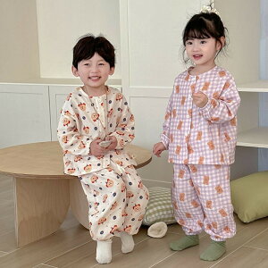 送料無料 キッズ パジャマ 長袖 長ズボン 部屋着 ルームウェア 上下 2点セット 男の子 女の子 綿 春 夏 秋 子供 キッズ用 ジュニア 薄手 子供 小学生 プレゼント お誕生日 幼稚園 コットン 冷