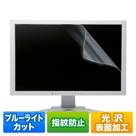 【アウトレット】ブルーライトカットフィルム 23.0型ワイド対応 液晶保護 指紋防止光沢 LCD-230WBC サンワサプライ