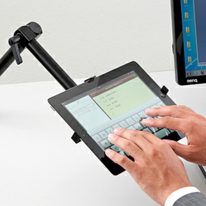楽天市場】iPad・タブレット アームスタンド クランプ取付け用 7〜12  