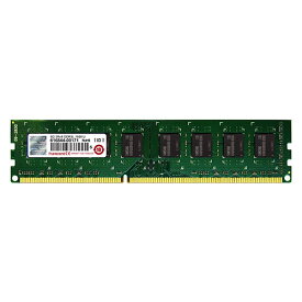 【最大2500円オフクーポン配布中】デスクトップPC用増設メモリ 8GB DDR3L-1600 PC3L-12800 DIMM 永久保証 トランセンド【ネコポス対応】 TS1GLK64W6H