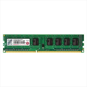 【最大1,000円オフクーポン発行中】デスクトップPC用増設メモリ 4GB DDR3-1600 PC3-12800 U-DIMM 永久保証 トランセンド【ネコポス対応】 TS512MLK64V6H