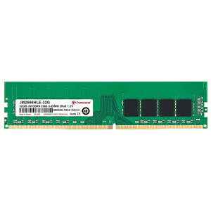 fXNgbvp 32GB Transcend DDR4-2666 PC4-21300 U-DIMM JM2666HLE-32G TTvCylR|XΉz