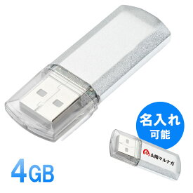 USBメモリ 4GB キャップ式 名入れ可能 【ネコポス対応】 EZ6-UFD4GN2