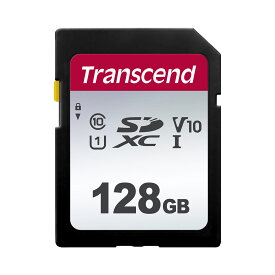 SDカード 128GB Class10 大容量 転送速度 SDXC 長期保証 TS128GSDC300S トランセンド【ネコポス対応】