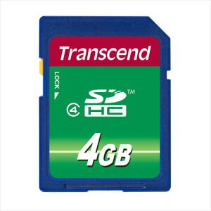 SD�J�[�h 4GB Class4 SDHC �����ۏ� TS4GSDHC4 �g�����Z���h�y�l�R�|�X�Ή��z