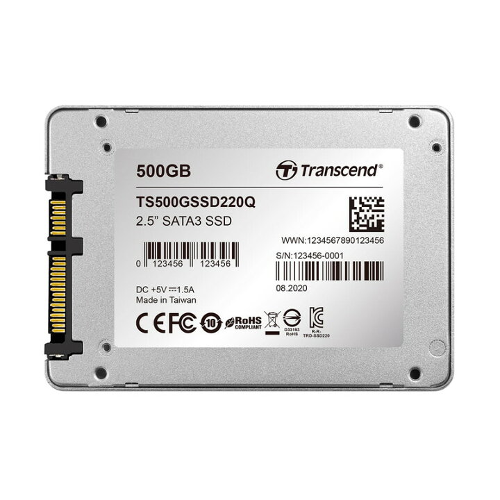楽天市場】【楽天1位受賞】SSD 500GB Transcend 2.5インチ SATAIII 
