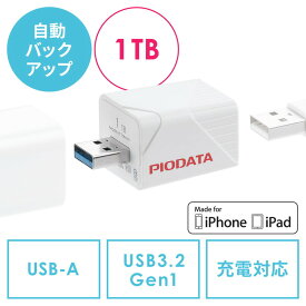 iPhone iPad バックアップ USBメモリ 1TB MFi認証 USB3.2 Gen1 USB3.1/3.0 EZ6-IPLA1TB3