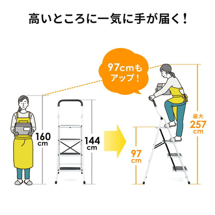 中古】 ステップエイト アウトレット 脚立 はしご 簡単8変化 ステップ8 