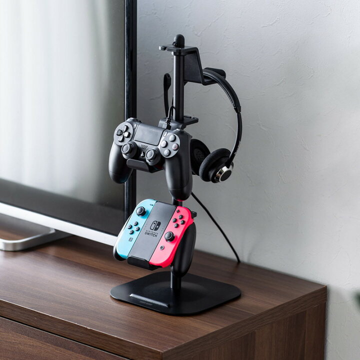 楽天市場】ゲームコントローラースタンド ゲームパッドスタンド 収納 