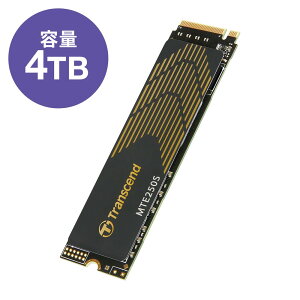 SSD 4TB M.2 PS5mF NVMe 1.4 PCIe Gen4×4 3D NAND Transcend gZh TS4TMTE250S