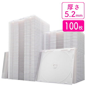 X[p[X DVD CD u[CP[X vP[X zCg ^5.2mm 100 EZ2-FCD031-100W